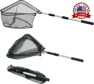 Accesorios De Pesca Agua Salada Dulce Pesca Rojo Para Pescar Malla Retráctil Foto 1 de 4