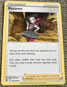 Pokémon TCG Roxanne Schwert & Schild - Astral Radiance 150/189 Regular Uncommon - Bild 1 von 2
