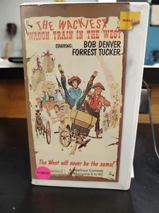 The Wackiest Wagon Train in the West VHS Bob Denver, Forrest Tucker - Picture 1 of 6
