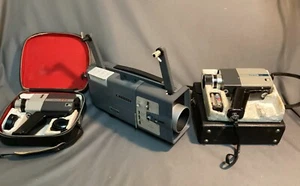 LOT OF CHINON PROJECTOR AND 2 CAMERAS. INCLUDES MODELS C300. 200 AND DART 3X - Picture 1 of 7