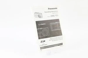 Panasonic DMC-TZ1 User Instruction Manual Guide × #G672 - Zdjęcie 1 z 6