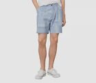 $390 Officine Générale Men's Blue Pierce Patchwork Bandana Shorts Size 56Eu 40Us