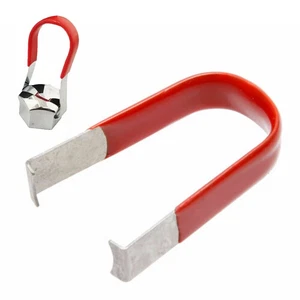 Metallo Rosso Auto Dado Ruota Copribulloni Tappo Attrezzo Rimozione Chiave Pinze - Picture 1 of 11