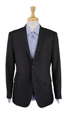 Theory Men's Blazer Gray Knit Woven 2-Btn Slim Fit Wool Jacket 40S - Image 1 of 4