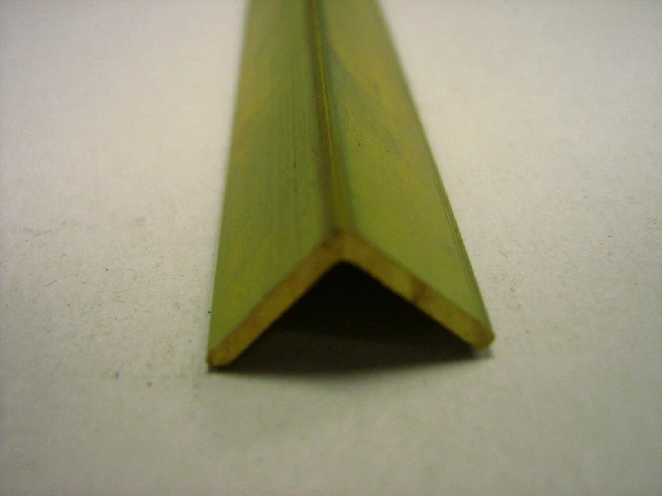  Messing Winkelprofile  >Bitte Abmessung auswählen<  von 1x1 mm bis 10x10 mm - Bild 1 von 1