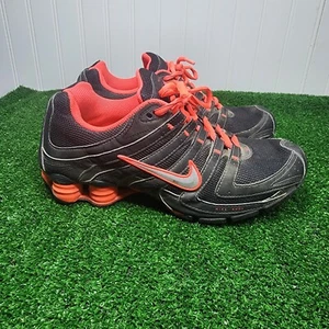 Nike 392868-006 Shox Cypher Athletic Shoes Black Pink Coral Womens Size 8.5 2011 - Picture 1 of 10