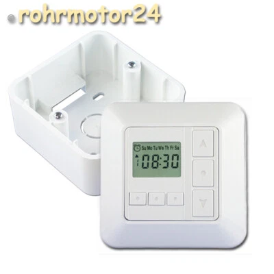 Timer Uhr Schaltuhr Schalter Steuerung Rolladen Motor Rolladenantrieb Jalousie - Bild 1 von 4