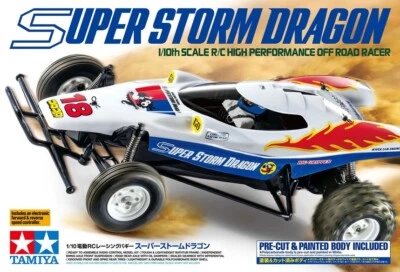 Tamiya 47438 1/10 RC 2WD Off Road Buggy Super Storm Dragon Assembly Kit - Image 1 of 2
