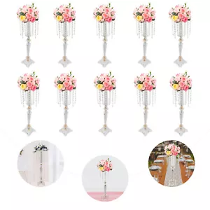 Wedding Centerpieces for Tables Acrylic Vase 26 in Flower Stand for Wedding - Picture 1 of 17