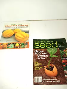 How to Grow Pumpkins/Squash & Starting from Seed magazines pre-owned - Picture 1 of 1