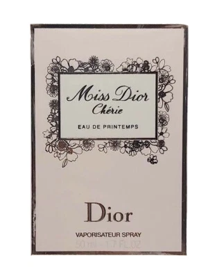 ❤️Miss Dior Cherie EAU DE PRINTEMPS, 50 ml 1,7 oz, nuevo, ¡¡¡muy difícil de encontrar!!!! Foto 1 de 4