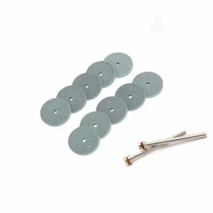 10Pc 20mm Abrasive Mounted Grinding Stone Silicon Carbide Set Dremel Rotary Tool - Picture 1 of 6