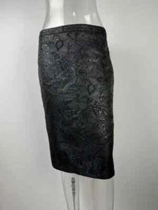 Moncler Gonna A Tubo jacquard midi falda encaje - Imagen 1 de 13