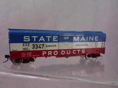 Fleishmann State of Maine box car with opening doors HO gauge                E10 - Image 1 of 4
