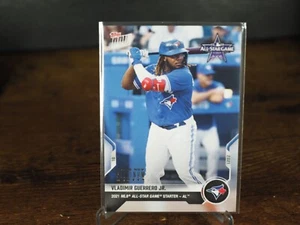 2021 TOPPS NOW PLATINUM ALL STAR GAME CARD BLUE JAYS VLADIMIR GUERRERO JR #ASG-3 - Picture 1 of 2