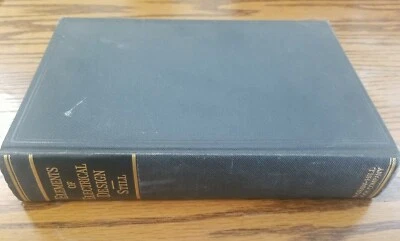 Elements of Electrical Design by Alfred Still HC 1932 Second Ed - Image 1 of 3