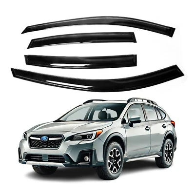 Compatível com Subaru Crosstrek 2018-2023/Impreza Hatchback 2017-2023 defletor de viseira de janela - Imagem 1 de 4