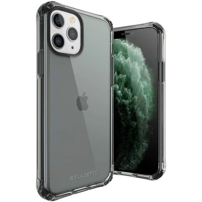 Funda iPhone 11 Pro Transparente Negra Joya Balística Moda Estilo Translúcido Foto 1 de 4