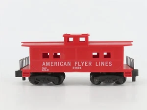 S Scale American Flyer Lines Center Cupola Steel Caboose #24636 - Picture 1 of 10