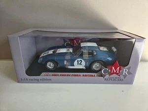 CMR 1/18 Shelby Cobra Daytona Coupe Schlesser/Grant - #12 Le Mans 1965 - CMR111 - Imagen 1 de 7