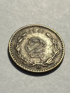México 1941 2 centavos #7944 - Imagen 1 de 2