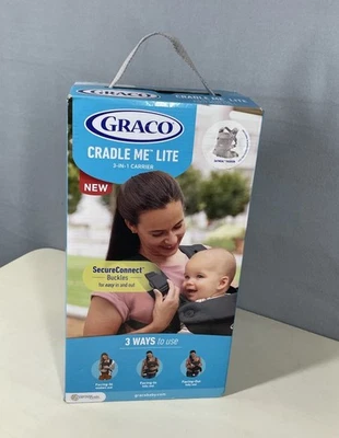 Graco Cradle Me Lite 3-in-1 Baby Infant Carrier - Oatmeal Fashion - Image 1 of 4