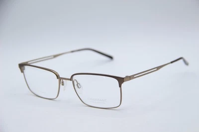 CHARMANT TITANIUM PERFECTION CH29117 BROWN AUTHENTIC EYEGLASSES 53-17 - Imagem 1 de 4