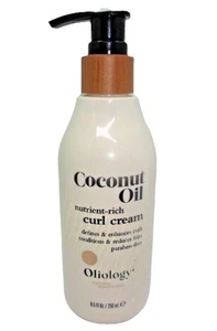 Crema para rizos de aceite de coco Oliology - Define y mejora los rizos 8,5 OZ - Imagen 1 de 1