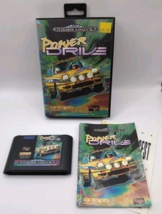 Sega Mega Drive Power Drive Game complete with manual - Picture 1 of 7