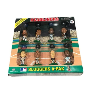 VTG Headliners MLB Sluggers 8-Pak 1996 - MINI FIGURES Bonds Ripken Griffey Jones - Picture 1 of 4
