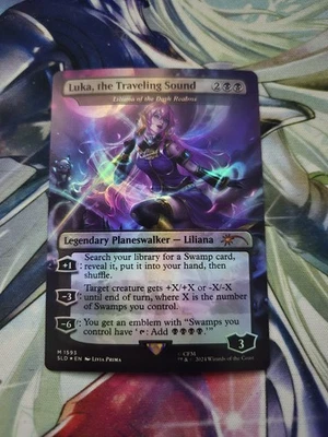 MTG Luka, the Traveling Sound | Liliana of the Dark Realms - Rainbow Foil - NM - Image 1 of 2