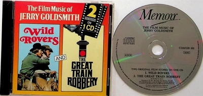 Jerry Goldsmith: Wild Rovers & The Great Train Robbery Soundtrack 2on1 CD 1990 - Image 1 of 3