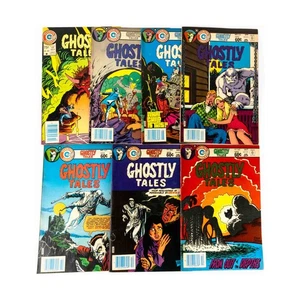 Colección de cómics Ghostly Tales de Charlton Publications - números #163-169 en muy buen estado+ - Imagen 1 de 1