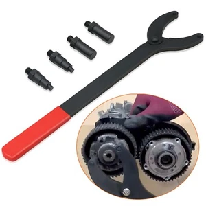 Engine Timing Belt Change Tool Against Timing Pulley Holder Tool for VW Golf - Picture 1 of 7