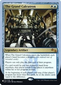 x1 The Grand Calcutron - Foil - The List M MTG The List M/NM, English - Picture 1 of 1