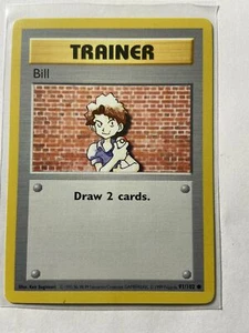 Juego Base Bill Shadowless Casi Como Nuevo INGLÉS 91/102 - Imagen 1 de 2