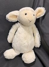 Jellycat Medium Bashful Lamb Sheep Cream Soft Toy Plush Comforter 12 in  Easter
