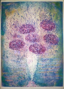 HORAK BOHUSLAV lithographie signée numérotée art abstrait abstract USA CZECH - Picture 1 of 1