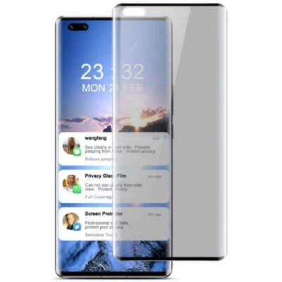 Vidrio templado antirreflejo privacidad curvo IMAK 3D para Huawei nova 8 Pro 5G Foto 1 de 4