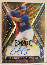 2023 Leaf Exotic Francisco Alvarez Deer Wave Autograph - 3/5