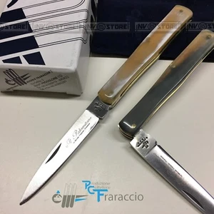 Coltello Artigianale FRARACCIO Sfilato Palermo MADE IN ITALY Manico Corno 15 cm - Foto 1 di 1