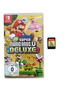 New Super Mario Bros. U Deluxe Switch - Gebraucht, Gepflegt, kostenloser Versand - Picture 1 of 3