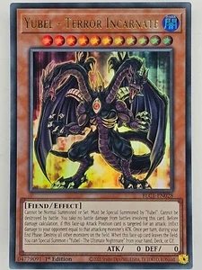 Yu Gi Oh - BLC1-DE028 Yubel - Inkarnierter Terror - Gold Ultra Rare - Bild 1 von 5