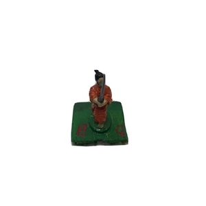 1 Vintage Toy Lead Orange Clothing Samurai .5" Tall - Picture 1 of 3