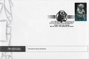 STAR WARS CELEBRAZIONE IV - Busta primo giorno di emissione con card - Foto 1 di 7