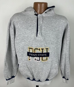 Sudadera con Capucha Vintage Años 90 Penn State M Bordada Colegial Retro DEFECTOS - Imagen 1 de 22