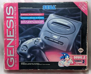 Sega Genesis Model 2 Box (Sonic 2 Bundle) - BOX ONLY - No System or Game - Picture 1 of 8