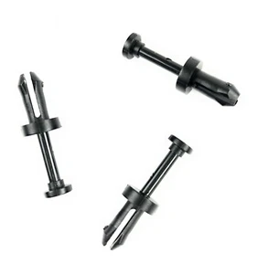 Three (3) Push Rivet Fasteners Clips for 2003-2009 Range Rover Fan Shroud Cowl - Picture 1 of 4