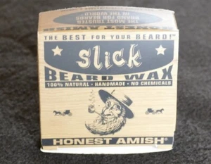 Honest Amish, Slick Beard Wax, 100% Natural ,Handmade, No Chemicals 2 oz (60 ml) - Picture 1 of 6