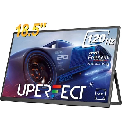 UPERFECT 120Hz Tragbarer Monitor 18,5 Zoll Mobiler Monitor Gaming Bildschirm - Bild 1 von 4